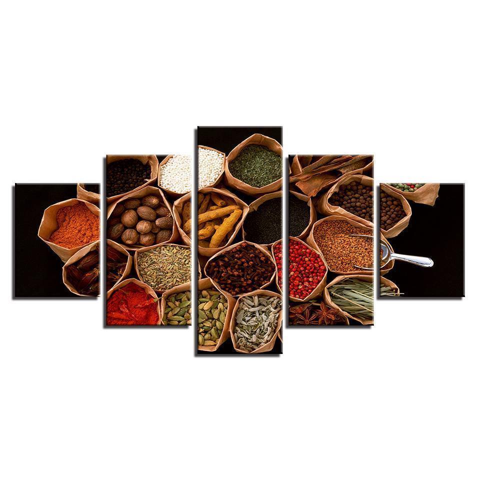Culinary Herbs canvas print