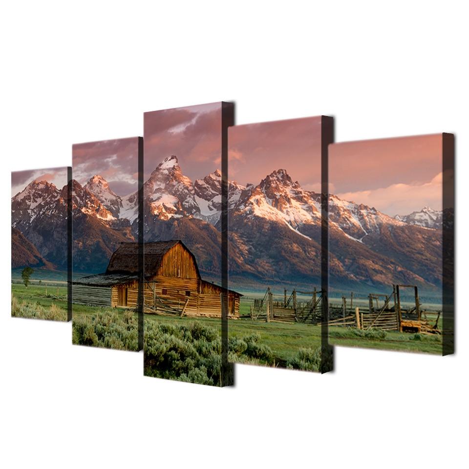 Grand Teton Park, Wyoming Canvas Print