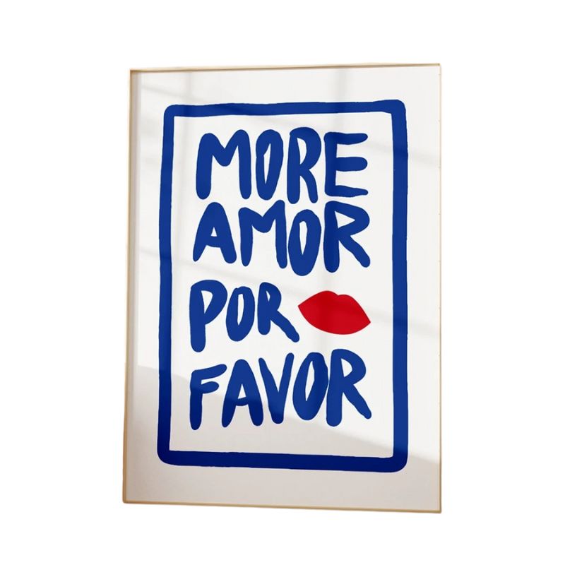 More Amore Por Favor Wall Art