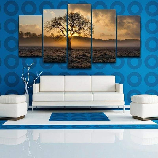 Morning Mists Wall Art Canvas Print