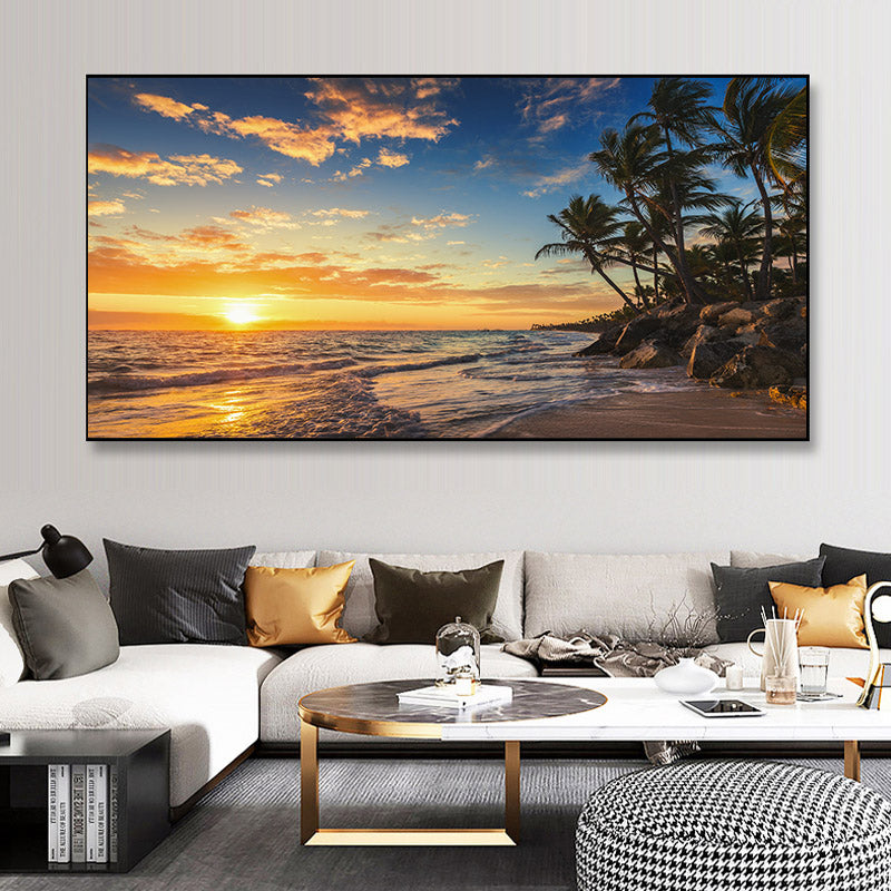Sea Landscape Wall Art Canvas Print