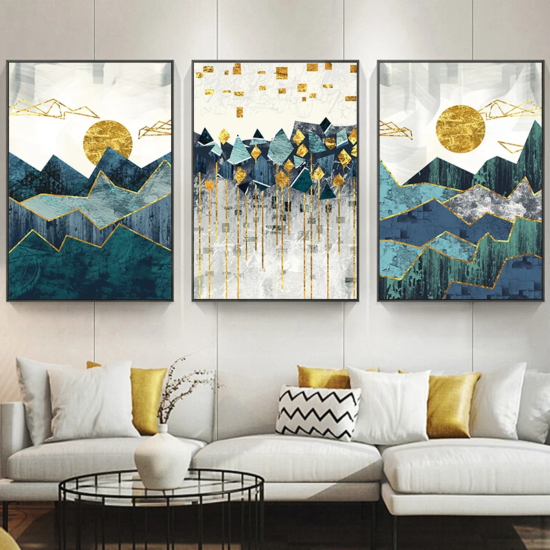 Modern Mountain canvas