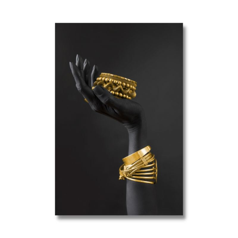 Black Woman Canvas Print