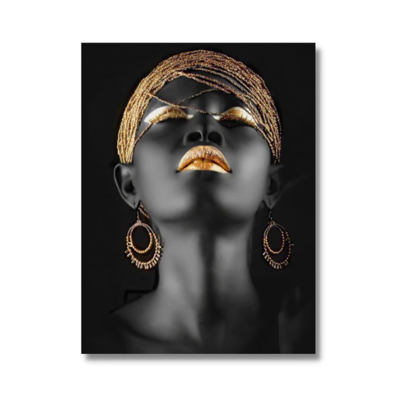 Black Woman Canvas Print