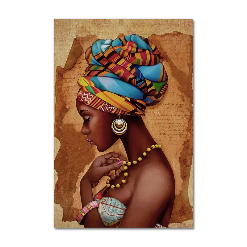 African Woman Canvas print