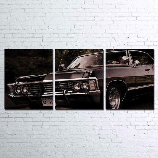 CHEVROLET SUPERNATURAL - Toile imprimée sur châssis - wallartcorner.co.uk
