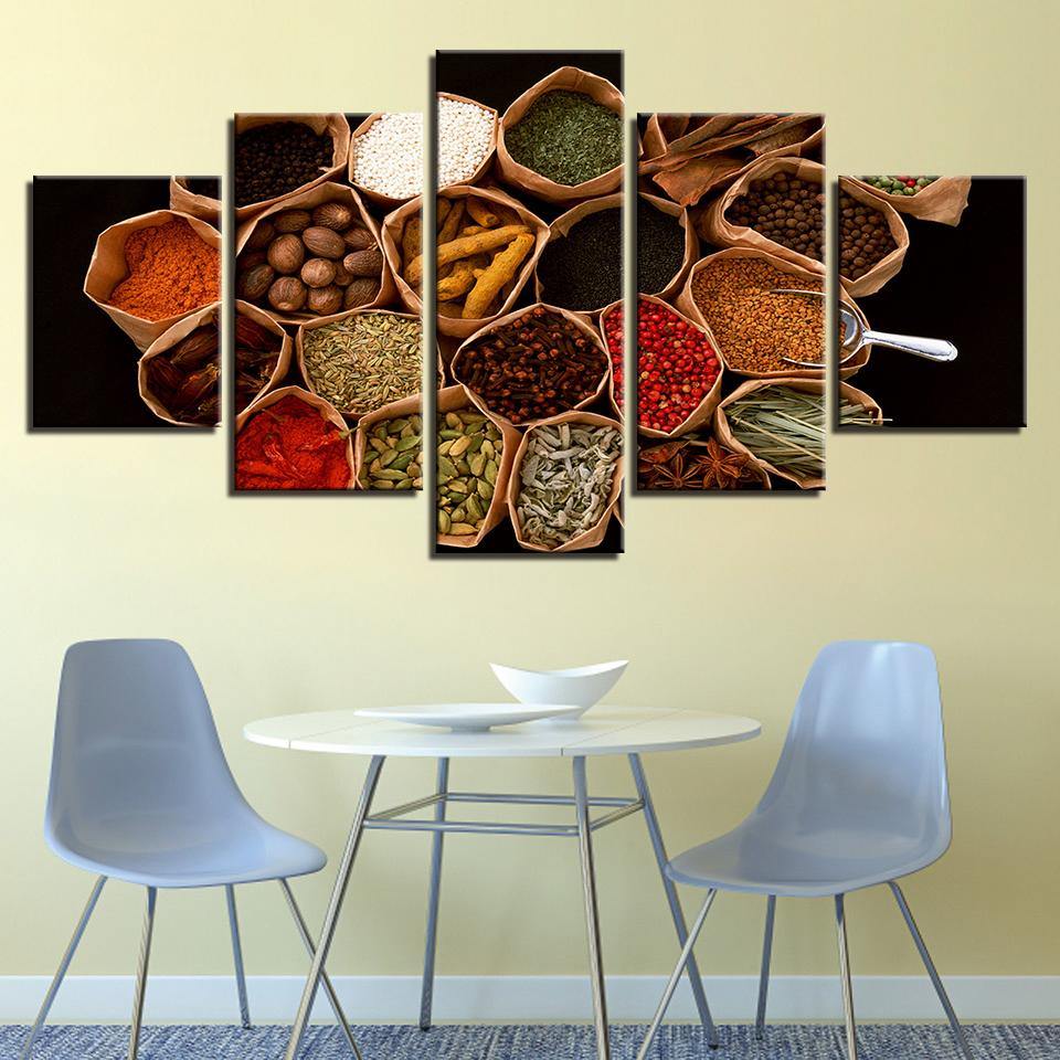 Culinary Herbs canvas print