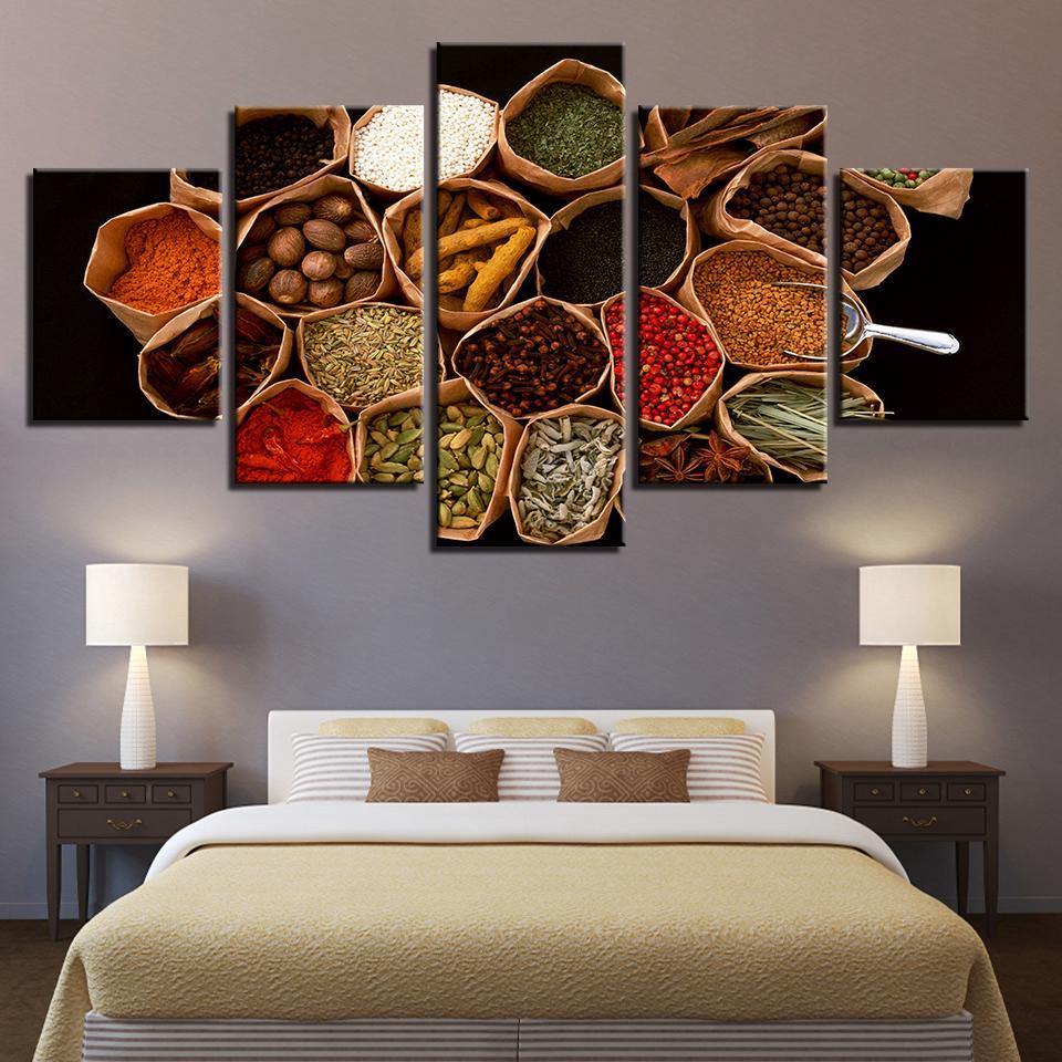 Culinary Herbs canvas print