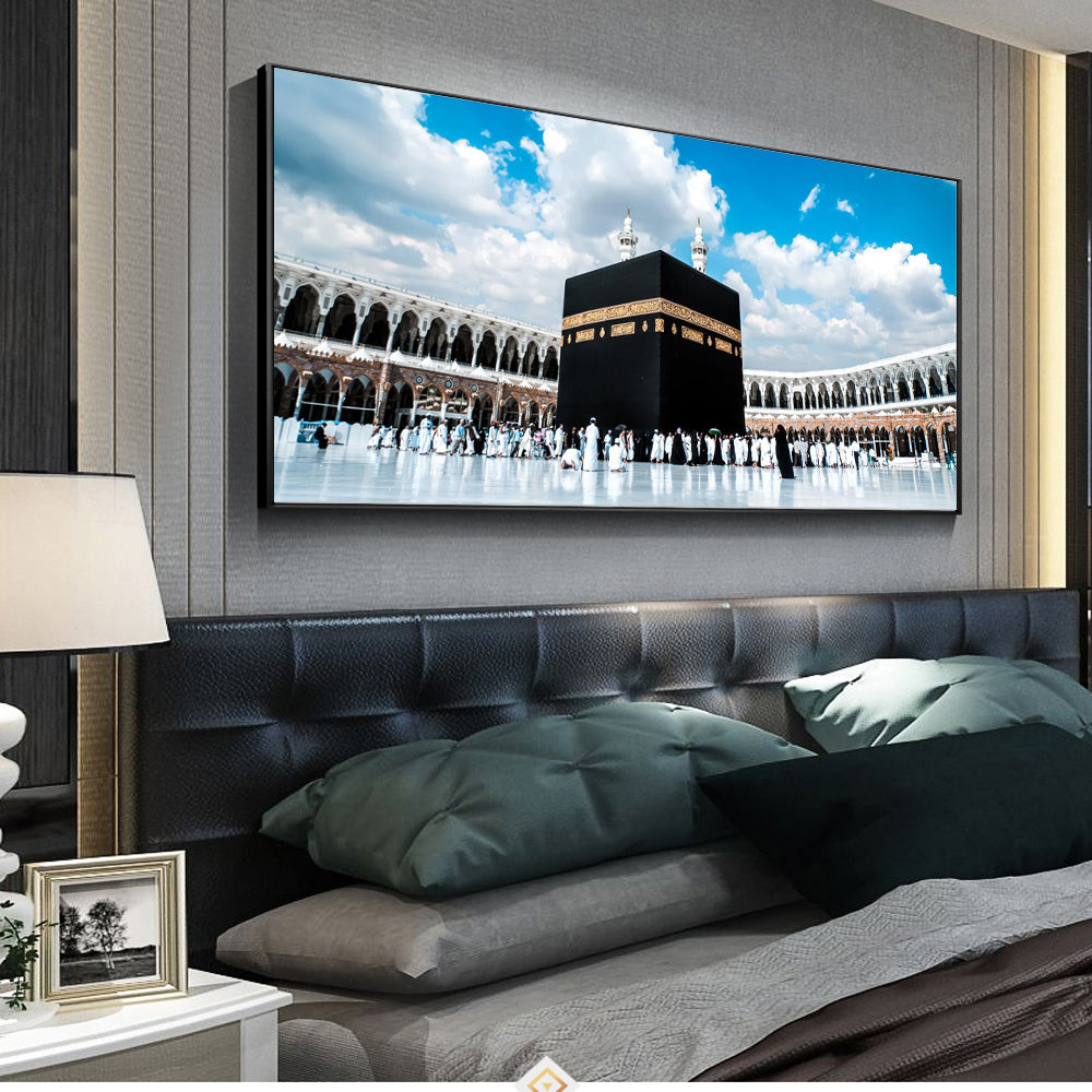 Tableau Mecque cadre