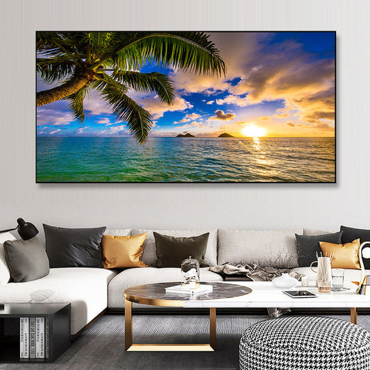Sea Landscape Wall Art Canvas Print