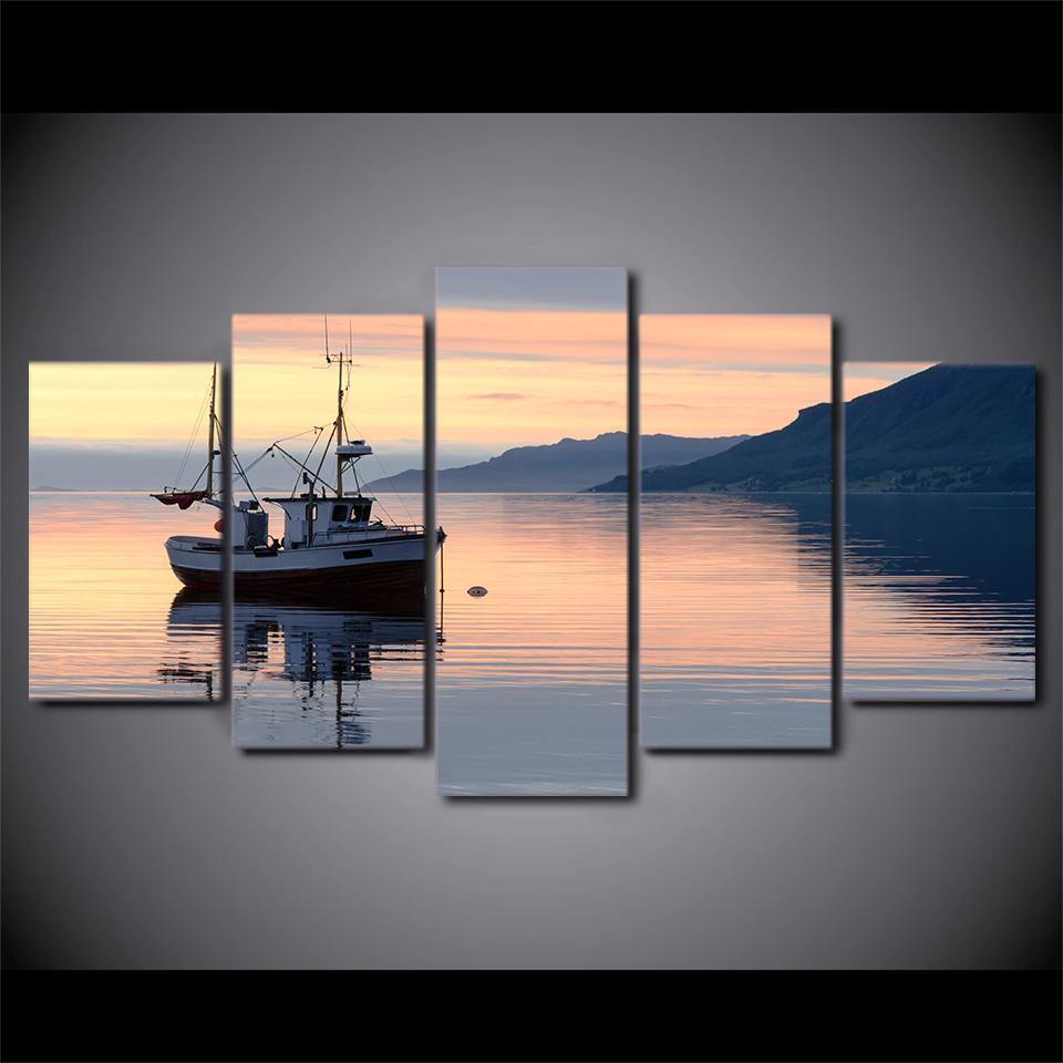 Fishing Boat Canvas Print