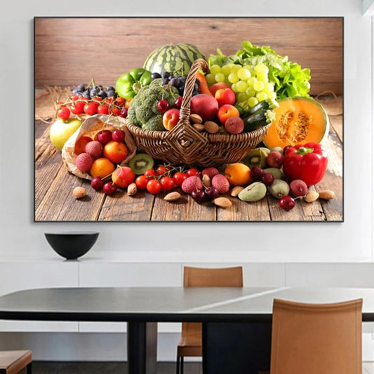 Fruits and Vegetables canvas print