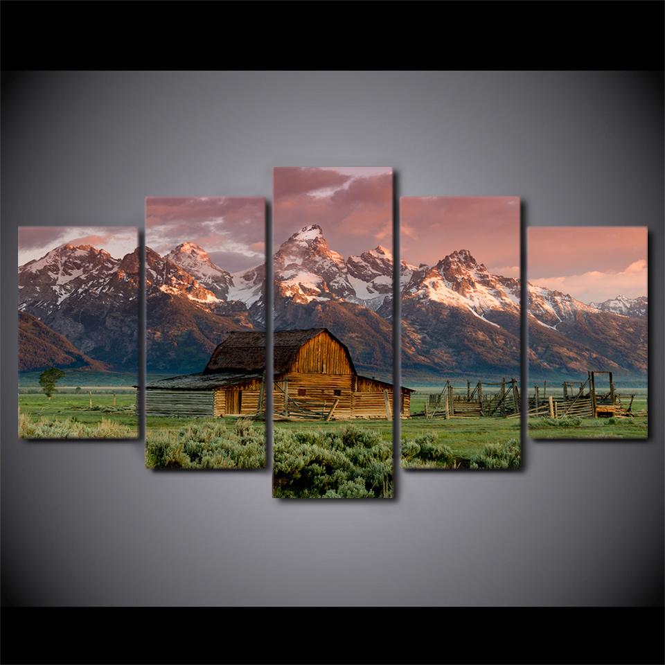 Grand Teton Park, Wyoming Canvas Print