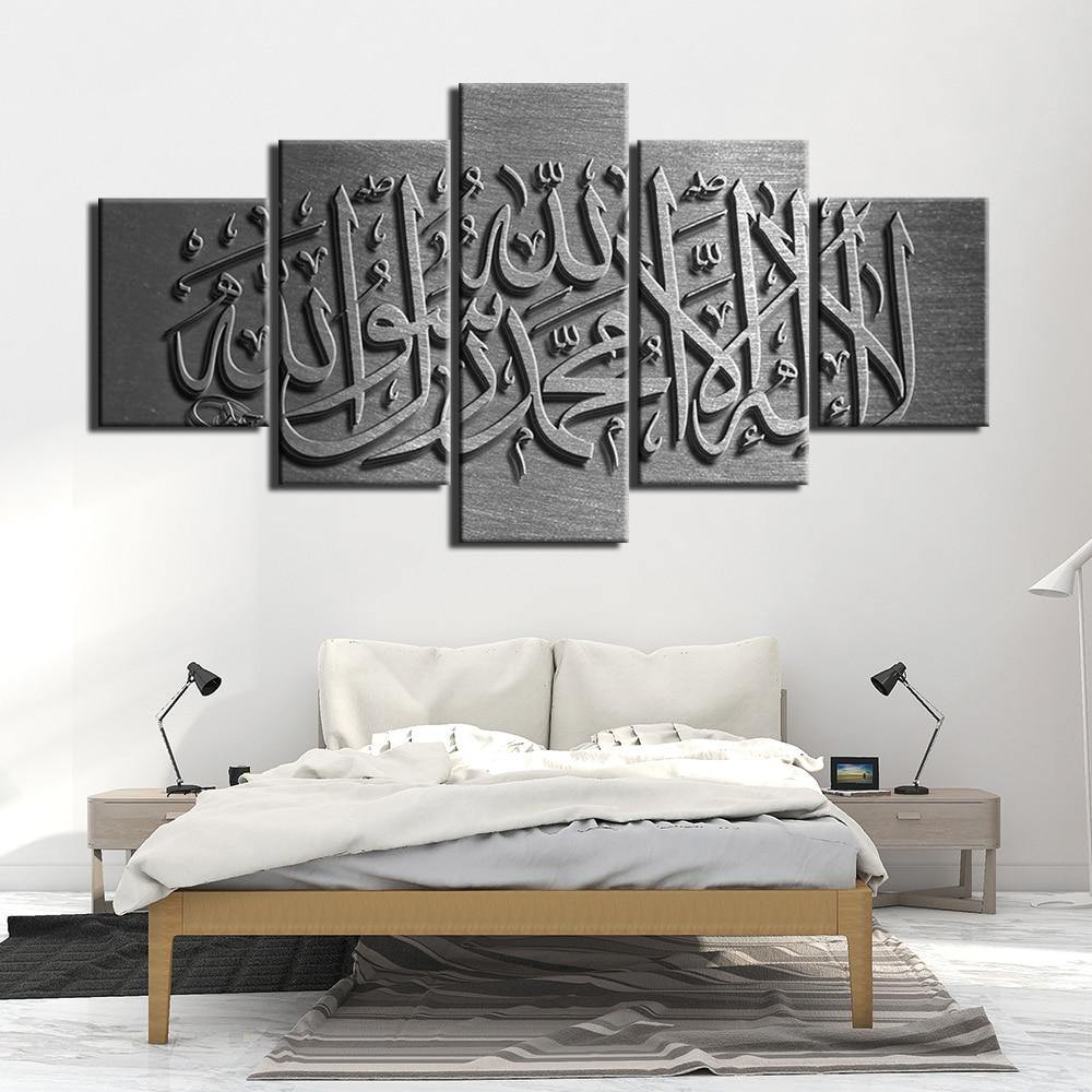 Grey Chahada canvas print