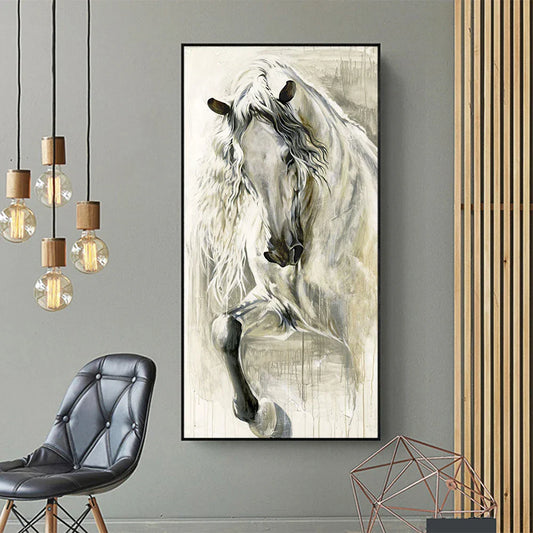 Horse Paintings Canvas Print