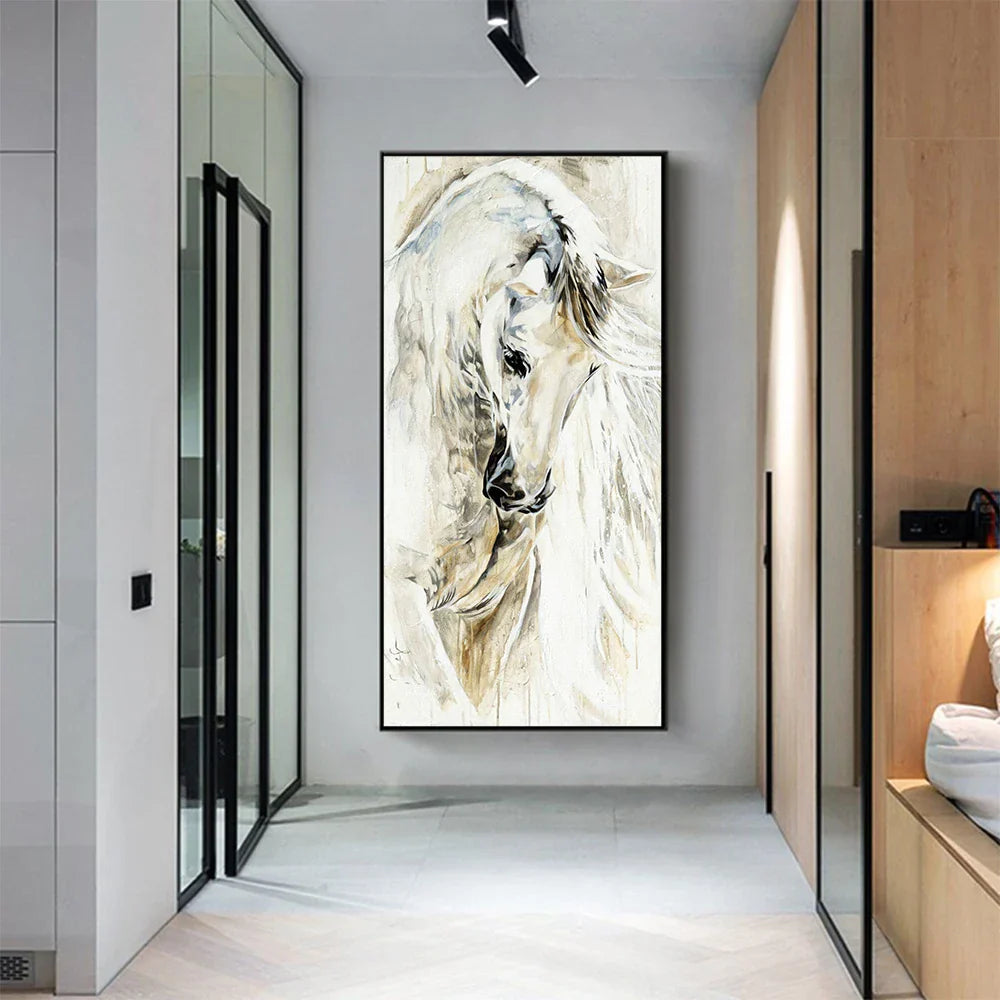 Horse Paintings Canvas Print