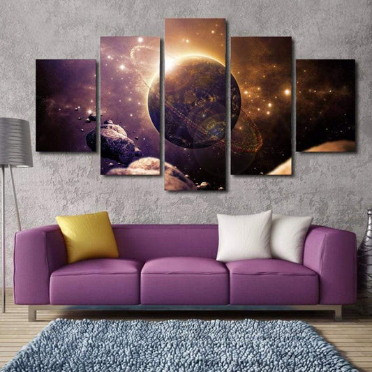 In the Universe Canvas Print