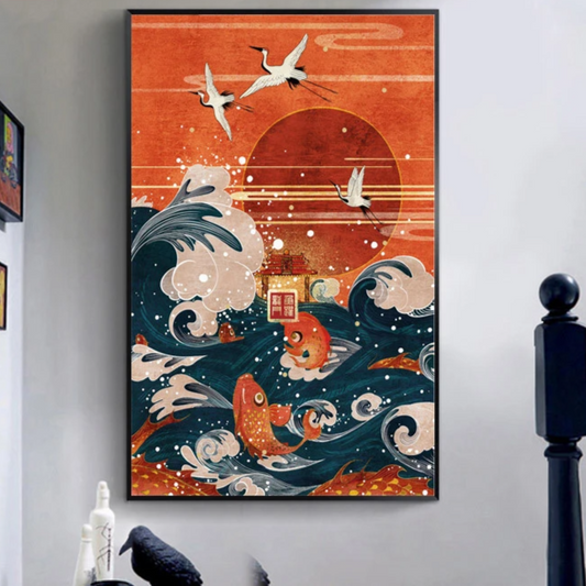Japanese Contemporary Canvas Print