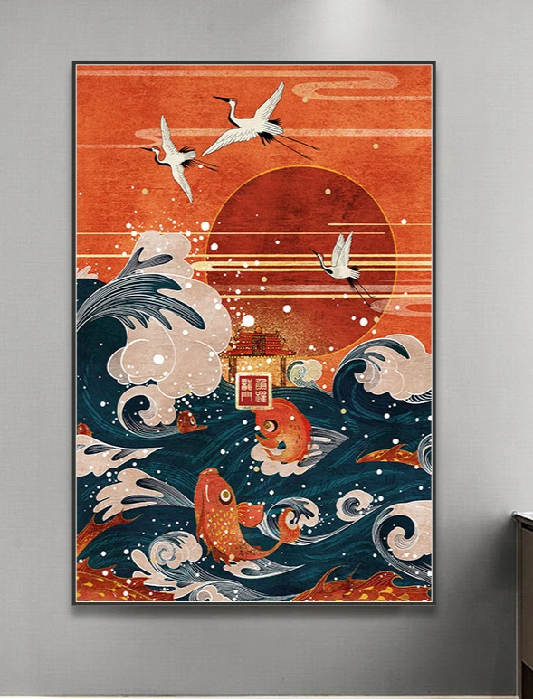 Japanese Contemporary Canvas Print
