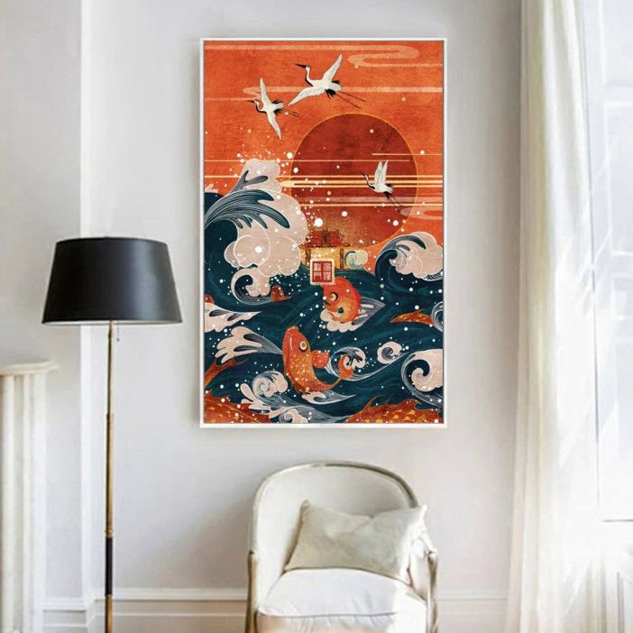 Japanese Contemporary Canvas Print