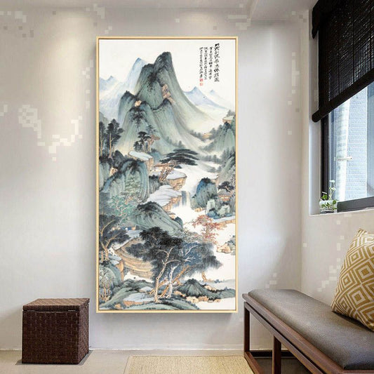 Japanese Painting Canvas