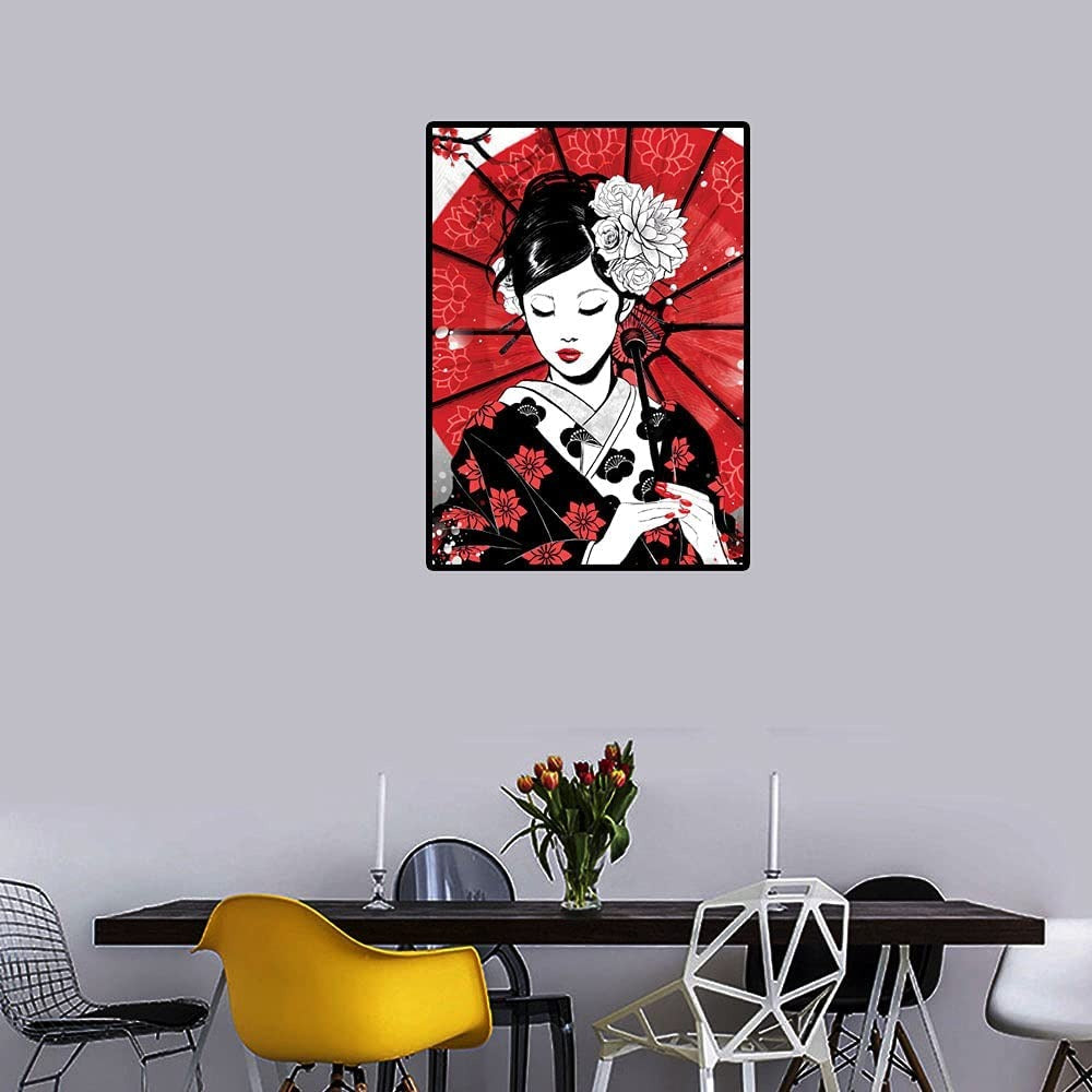 Japanese Woman Canvas print