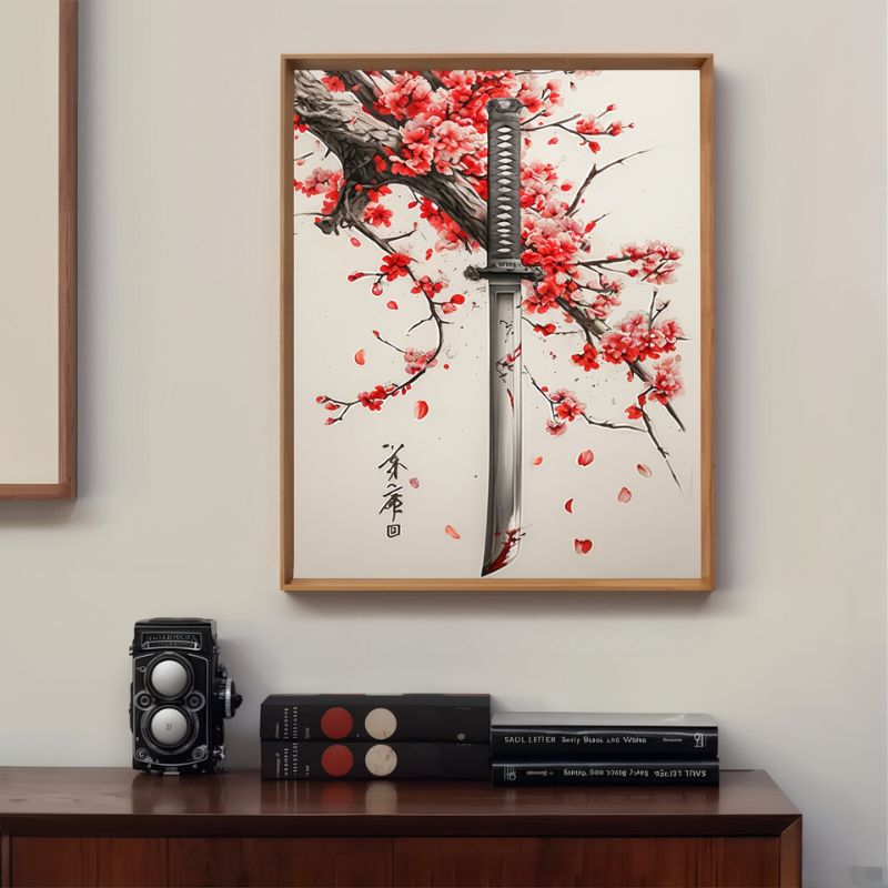 Katana Canvas Print