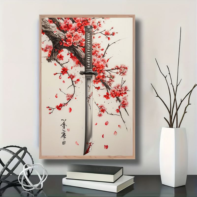 Katana Canvas Print