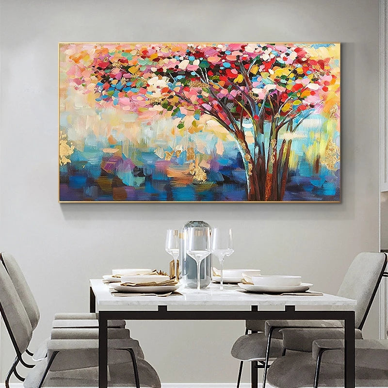 Landscape of Nature Painting Canvas Print