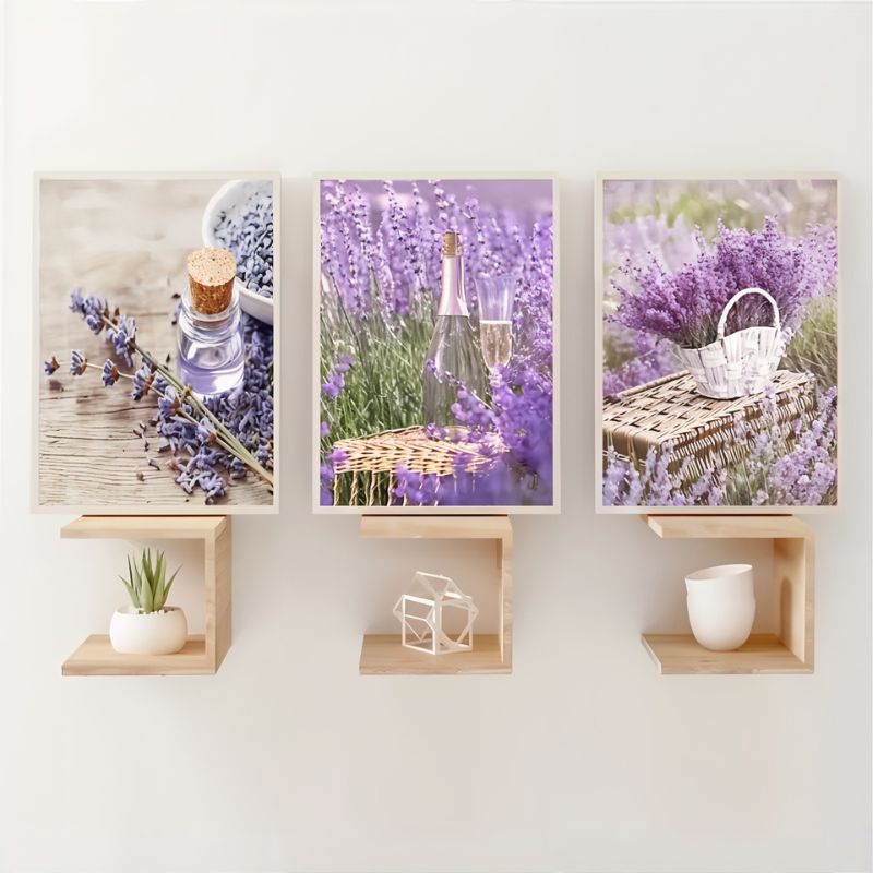 Lavender Wall Art Canvas Print