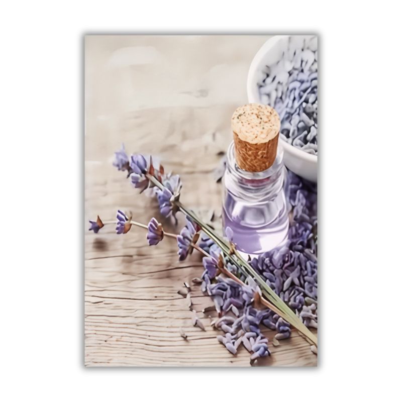 Lavender Wall Art Canvas Print