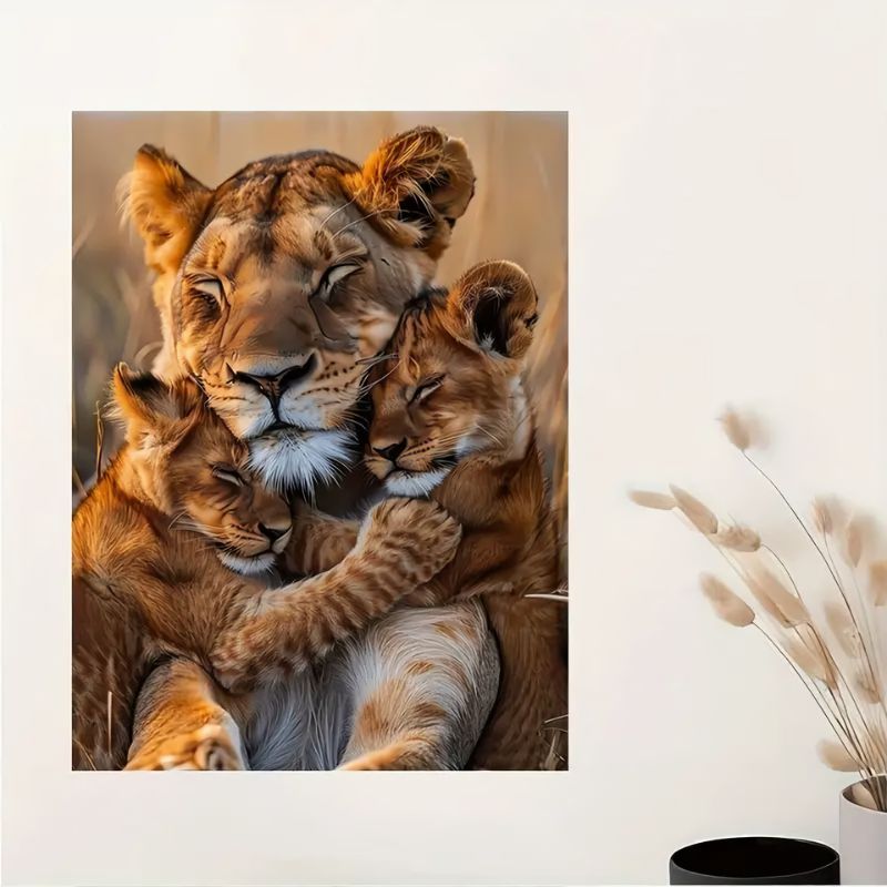 Lioness Wall Art Canvas Print