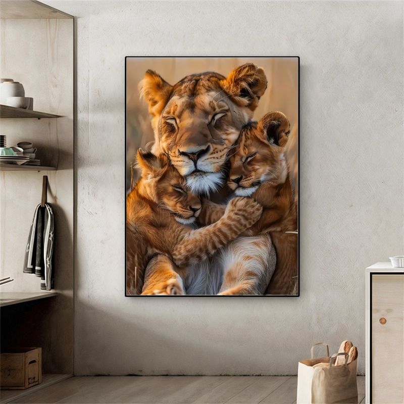 Lioness Wall Art Canvas Print