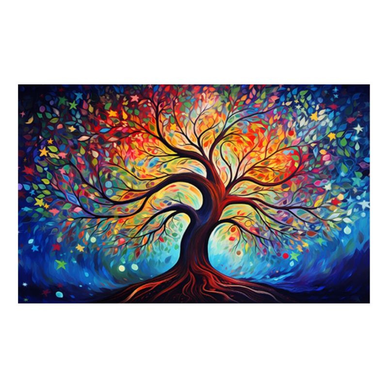 Magical Tree of Life Wall Art Canvas Print