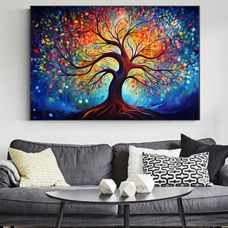 Magical Tree of Life Wall Art Canvas Print