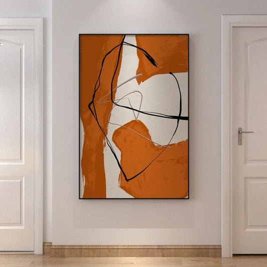 Minimalist Abstract Wall Art Canvas Print