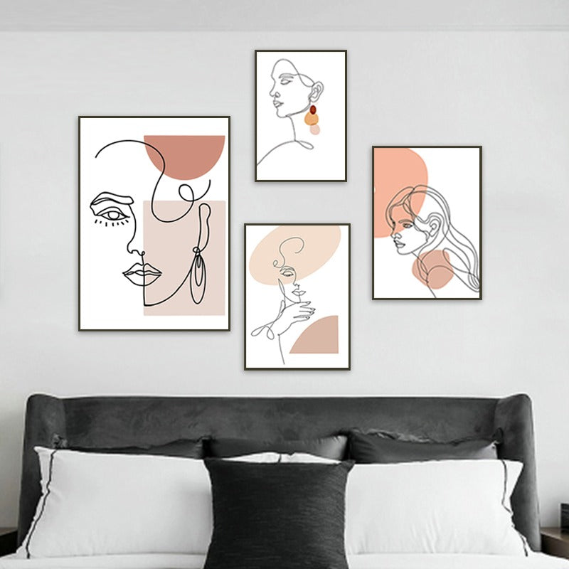Minimalist Woman Wall Art