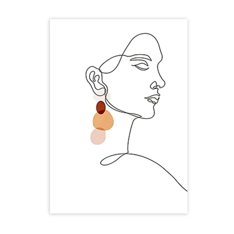 Minimalist Woman Wall Art