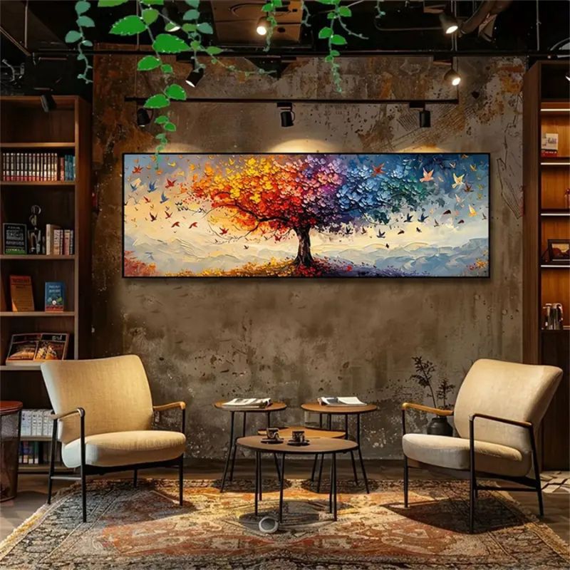 Modern Tree of Life Canvas Print