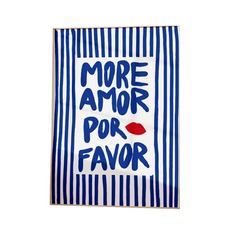 More Amore Por Favor Wall Art