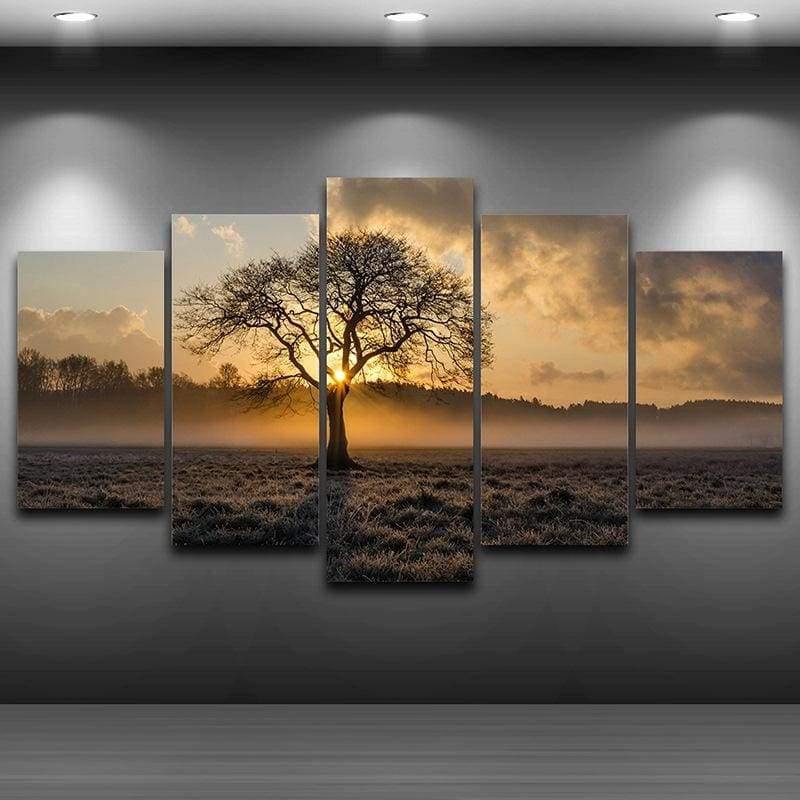 Morning Mists Wall Art Canvas Print
