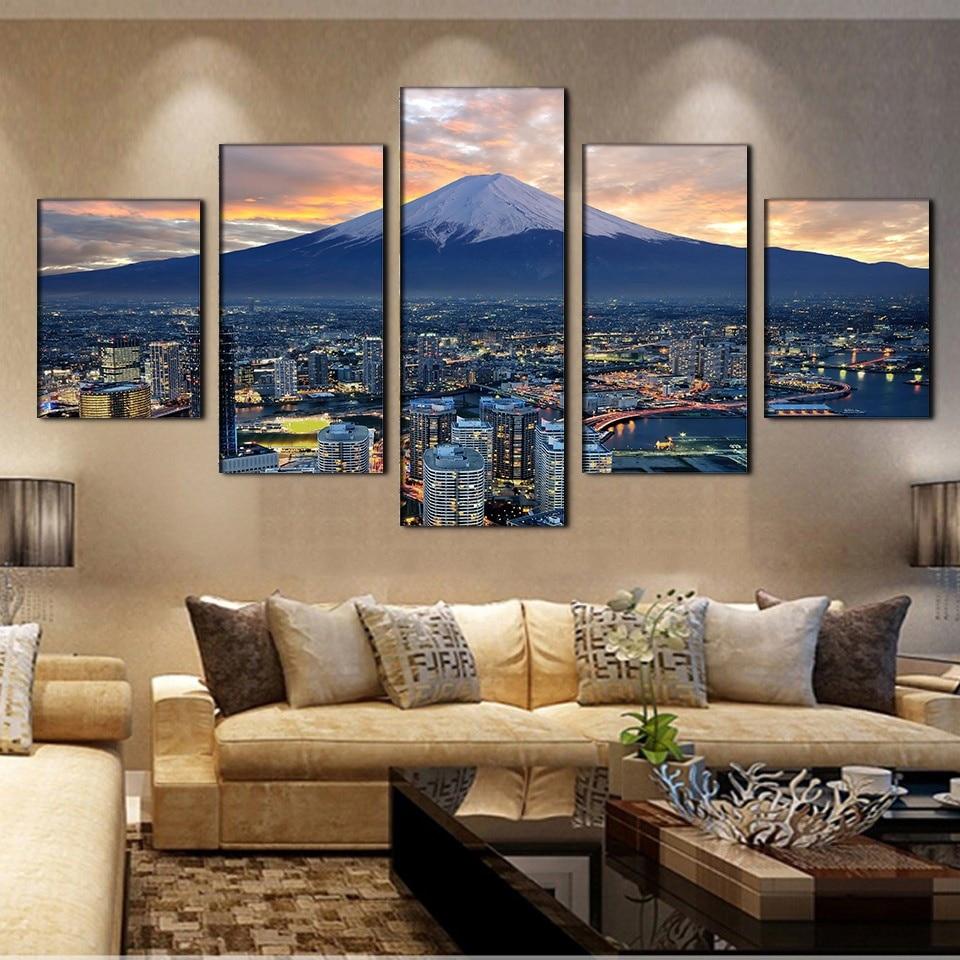 Mount Fuji Japan Wall Art Canvas Print