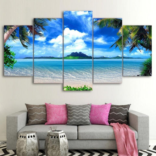 Paradisiac Beach Canvas Print