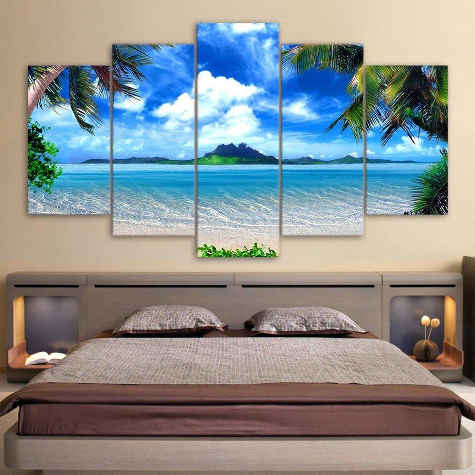 Paradisiac Beach Canvas Print
