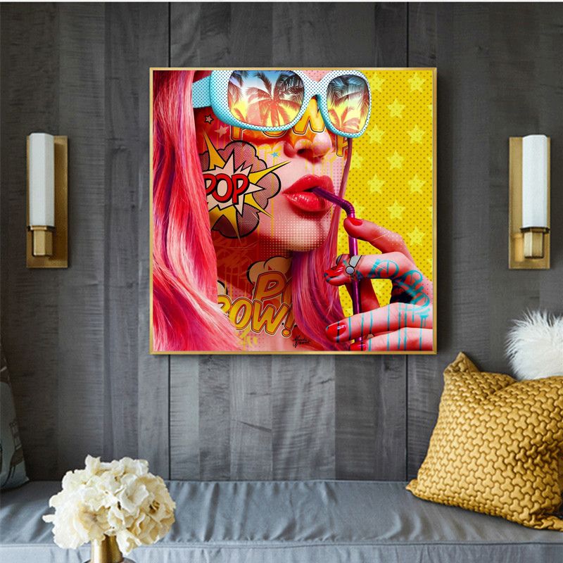 Pop Art Modern canvas print