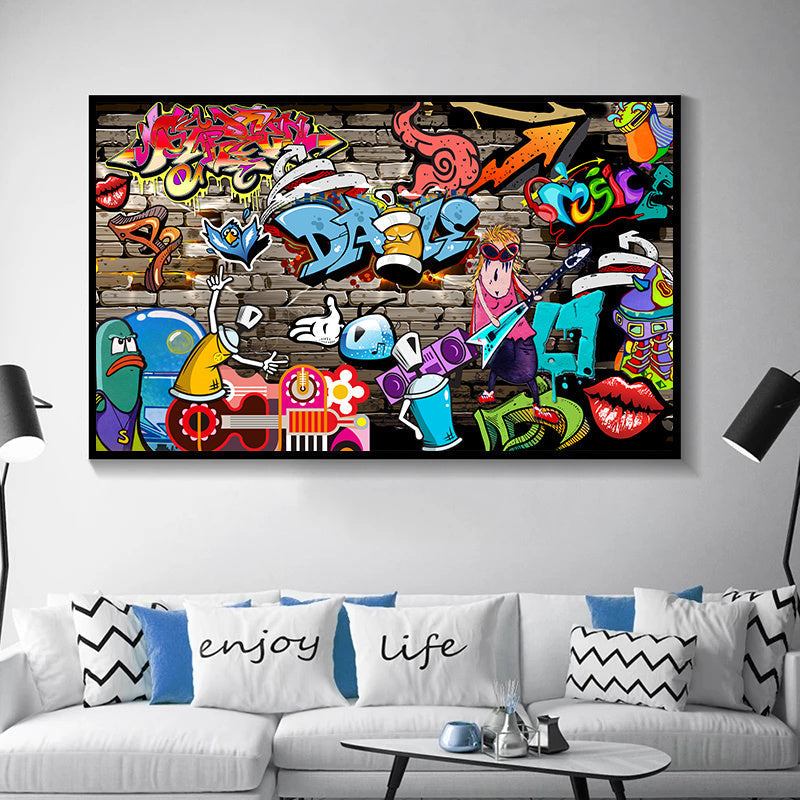 Pop Art Xxl canvas print