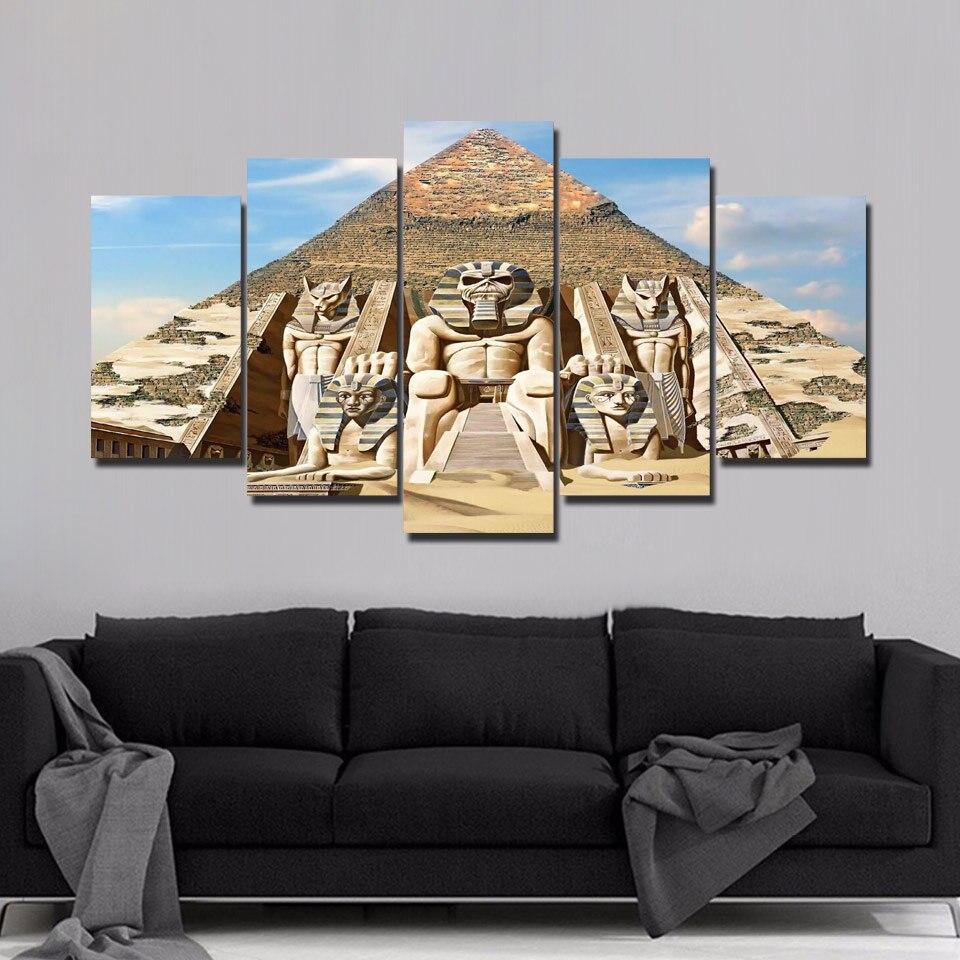 Powerslave, Iron Maiden canvas print