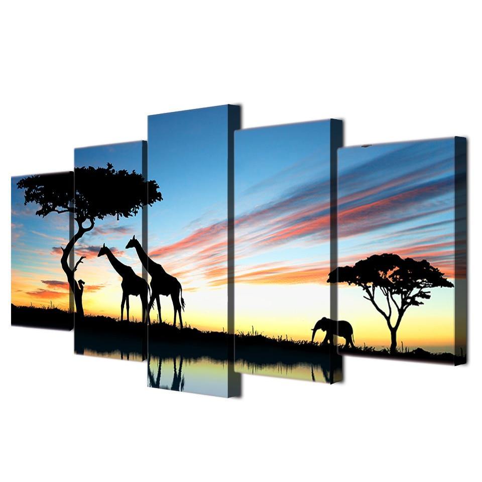 Savannah canvas print