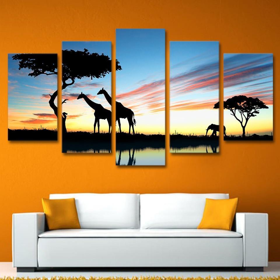 Savannah canvas print