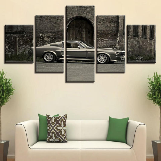 SHELBY GT 500 CR - Toile imprimée sur châssis - wallartcorner.co.uk